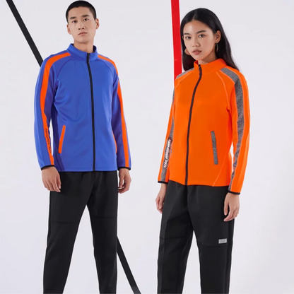 Customized Casual Sports Cardigan Jacket with Printable Embroidered Logo for Men's and Women's Outdoor Fashion tops