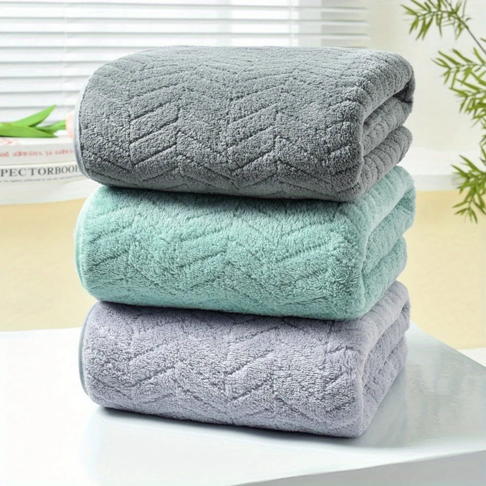 Large Bath Towel Heavyweight Quick-Dry Ultra-Soft & Highly Absorbent for Adults Ideal for Kitchen Use Lightweight Portable
