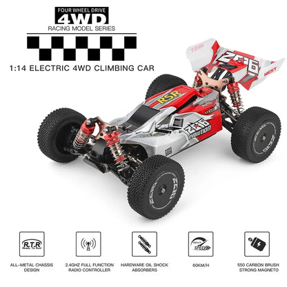 WLtoys 144001 1:14 4WD High Speed Racing Rc Car 12428 1:12 Off-Road RC Car 12402A Remote Control Drift Racing Cars Toys For Kid