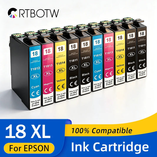 18XL T1811 Bläckpatron för Epson T18 XL T18XL 1811-1814 Kompatibel