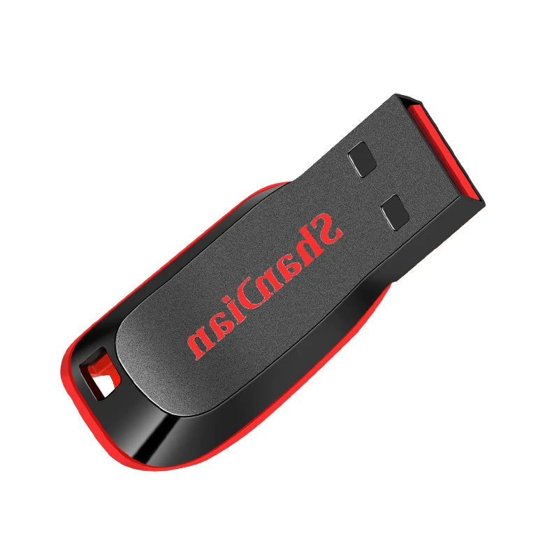 USB 2.0 Minnessticka med Nyckelring – 4GB till 128GB, Kompakt Pen Drive för Lagring och Överföring