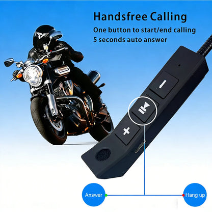 BT5.0 Motorcycle Helmet Headset BT11 Wireless Riding Headphone Anti-interference Motorbike Handsfree Waterproof Stereo Speaker