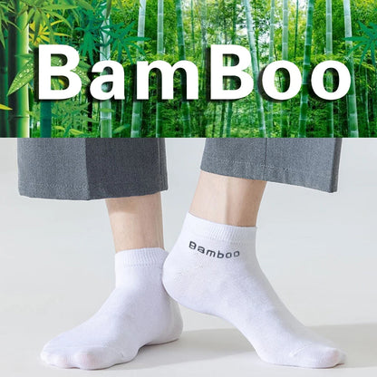 Herr Ankelstrumpor i Bambufiber 5-pack – Andningsbara, Deodoriserande, Business & Vardag