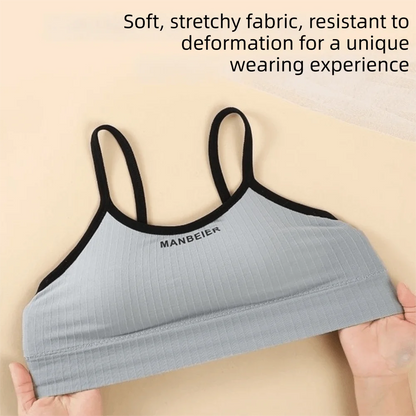 Sweet Lingerie Wireless Bra Simple Elastic Brassiere for Women Underwear Seamless Bras Yoga