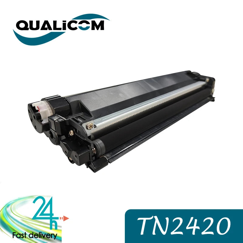 Qualicom TN2420 Kompatibel Tonerkassett med Chip för Brother