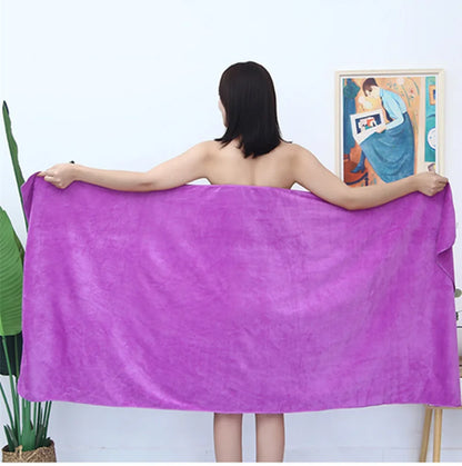 microfiber bath towel, absorbent,quick-drying,super soft hotel bath towel to wear bath towel Beauty Salon Sport Towel