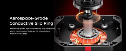 PXN V10 Ultra Direct Drive Wheel Kit, 3.2Nm Force Feedback Racing Wheel with Hall Effect Pedals, 4-Paddle Design, APP Enabled for PC/PS4/Xbox