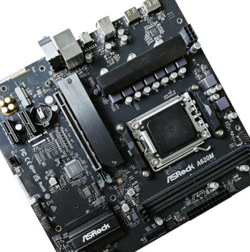 ASROCK A620M AMD AM5 DDR5 Motherboard CPU Compatible Ryzen 7 7800X3D 7 8700F 5 7500F 9 7950X 7 7700X 5 8600G M.2 Micro-ATX