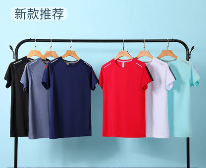 Sport T-shirt med Eget Tryck – Quick Dry, Kortärm, Unisex | S–4XL