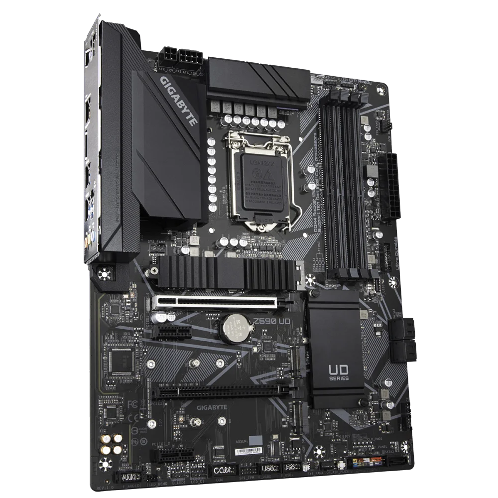 GIGABYTE Z590 UD LGA 1200 With Intel Z590 ATX Motherboard with Triple M.2, PCIe 4.0