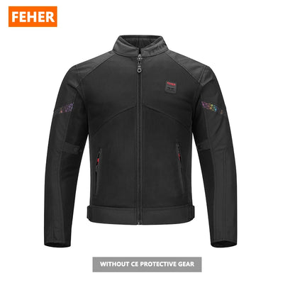 FEHER Sommar MC-jacka i Mesh SJ-2311