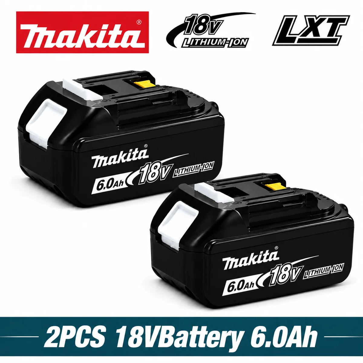 Makita DTW700 18V Kolborstfri Mutterdragare med 6.0Ah Batteri