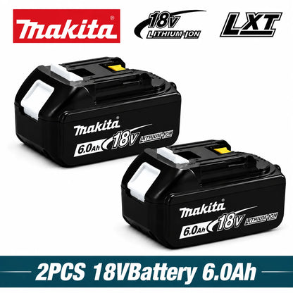 Makita DTW700 18V Kolborstfri Mutterdragare med 6.0Ah Batteri