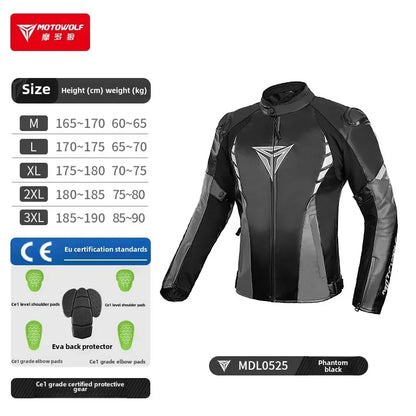 CE Certified Motorbike Leather Jacket for Men Autumn Winter Warm Windproof Riding Coat with Removable Liner Motorcycle Jacket