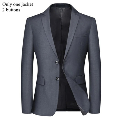 Men Suits Sets High Quality For Wedding Elegant 2 Pieces Jackets Pants Stretch Blazers Tailored Formal Full 2025 Costume