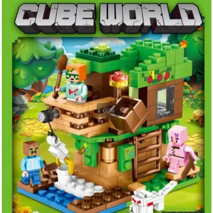 Byggklossar LEGO-kompatibel – 6 Teman By Grotta Gruva Djungel Djurfigurer Pedagogisk Pussellek 6+ År 2026