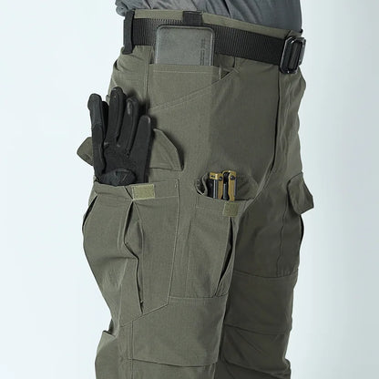 Summer Tactical Multi-pocket Work Tactical Pants Men Outdoor Waterproof Sports Hiking Climbing Pants Combat Cargo Trousers