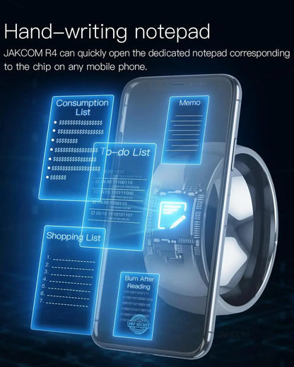Jakcom NFC Smart Magic Finger Ring, New Technology IC/ID Module Access Card Phone Smart Accessories Fashion Ring for Android IOS