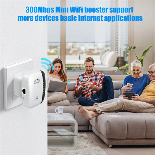 Trådlös WiFi-repeater 300 Mbps - 2.4 GHz
