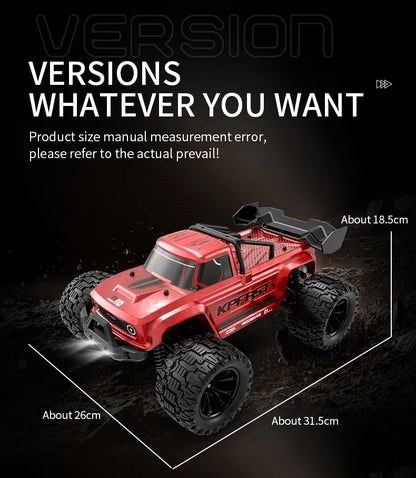 KF18 1/14 RC Drift Car 80KM/H 4WD 2.4G High Speed Off-Road Racing Car Brushless 3S Remote Controller Car Truck Toy For Gift