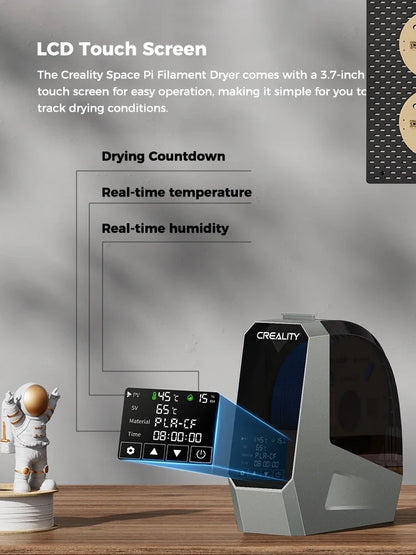Creality Space Pi filamenttork med pekskärm – 45–70 °C och timer