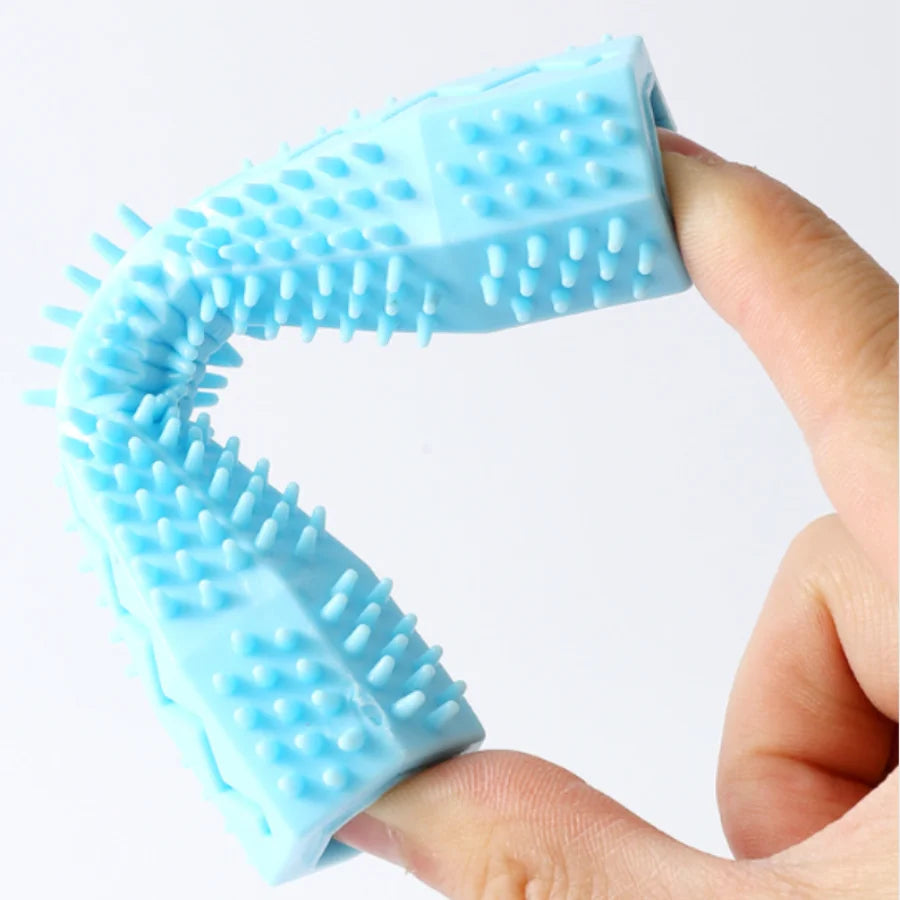 Durable Bite Resistant Dog Chew Stick, Leakage Food Dispensing Pet Teething Toy for Puppy Oral Teeth Cleaning