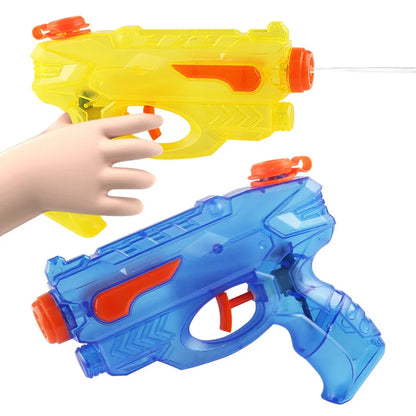 2st vattenpistoler leksaker för barn och vuxna färgglada vattenpistoler sommar vattenkrigare för pool utomhusspel strand
