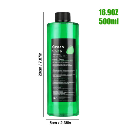 30/250/500ML Tattoo Green Soap High Concentration Original Liquid Cleaning Liquid Foam Rich Tattoo Cleaning Products