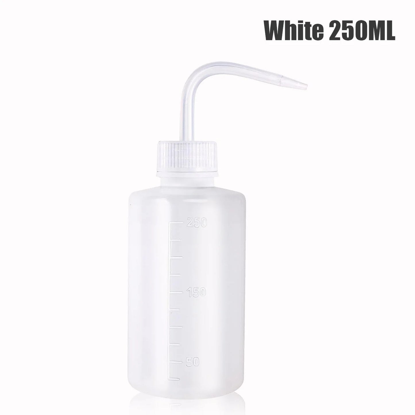 500/250ml Tattoo Wash Bottle 5 Colors Rinse Spray Bottle Economical Plastic Squeeze Clean Bottles for Medical Labs Tattoo Supply