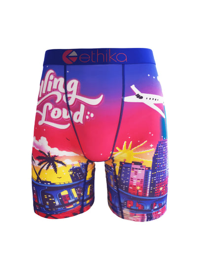ETHIKA Herrboxers – Andningsbar Mesh-kil, Tryckta Mönster, Plus Size S–3XL