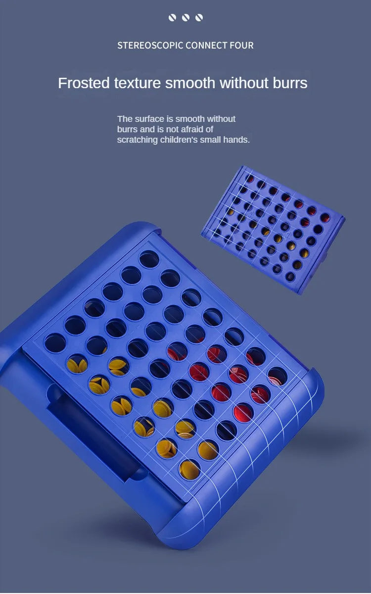 Klassiskt Fyra i rad-spel för barn