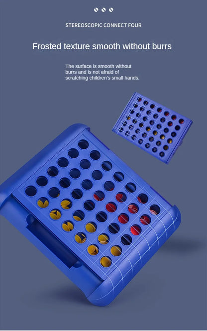 Klassiskt Fyra i rad-spel för barn