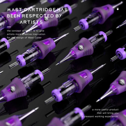 Mast Cyber Tattoo Cartridge Needles Disposable Permanent Makeup PMU SMP Shader Round Liner Micro-blade Accessories for Machine