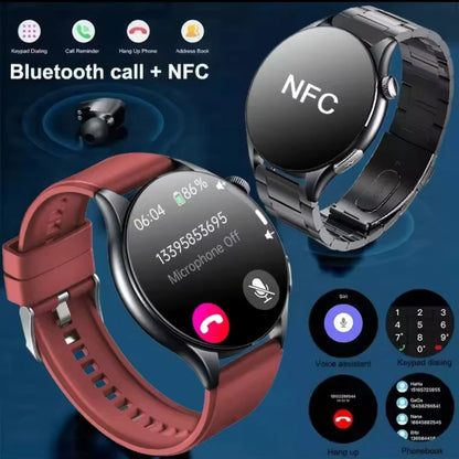 Sapphire Smartklocka 2026 – NFC, ECG+PPG, Blodsyre, Urinsyra, Blodtryck, 1,56" AMOLED, iPhone & Android