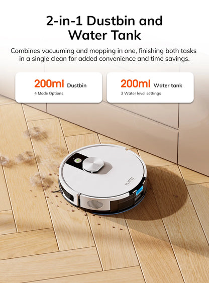 ILIFE A12 Pro Robotdammsugare och Mopp