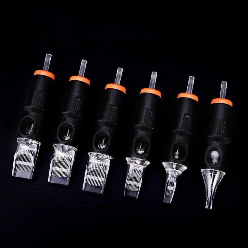 Disposable Tattoo Cartridge Needle Sterilized Semi-Permanent Makeup Tools RL/RM/M1/RS Tattoo Gun Supplies