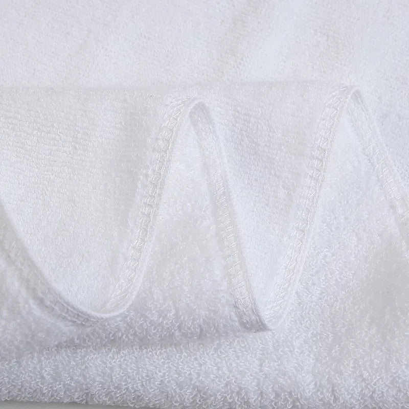 Cotton White Towel Super Absorbent Children Adult Towel Soft and Comfortable Hotel Beauty Salon Towel Multi-functional Towel