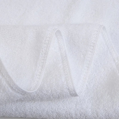 Cotton White Towel Super Absorbent Children Adult Towel Soft and Comfortable Hotel Beauty Salon Towel Multi-functional Towel