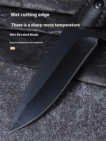 Durable High Hardness Fixed Blade Knife with Protective Sheath Outdoor Camping Fishing Cutting Utility Tool