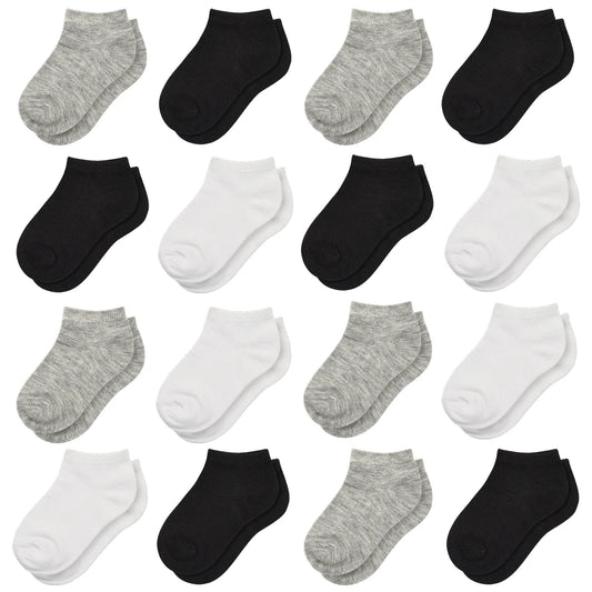 16 par ankelsulor – låga sockor för barn