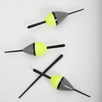 FREE FISHER 10pcs/Lot Lighted Fishing Floats,8cm Bobbers,Collection Cork Buoy Paulownia Wood Floats Plastic Stick Buoyancy 2g