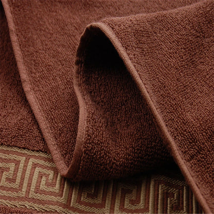 100% Pure Cotton Towel 34x73cm Embroidered Towels  For Adults Quick-Dry Thicken Soft Face Towels Absorbent