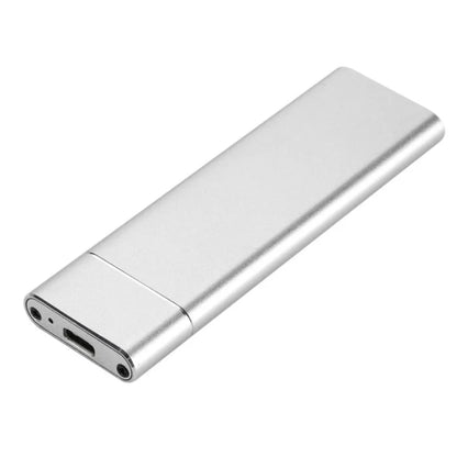 M.2 SSD Case M.2 HDD Enclosure Case Hard Drive Box B&M Keys External Hard Drive Box USB C Interface Support SATA & NGFF Protocol