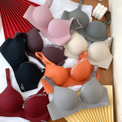 Dam Sömlös Blomtryckt BH – Push-up Trådlös Samlande Bralette 2026, 8 Färger S–XXL