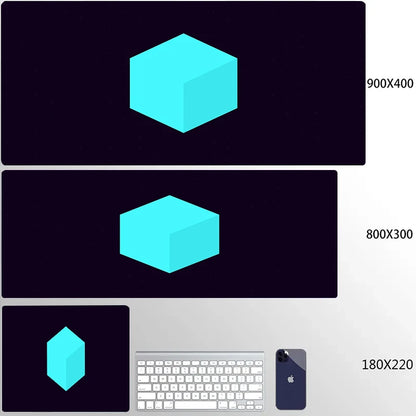 900x400 Geometric Art Large Gaming Mouse Pad Gamer Big Mouse Mat Computer Gaming Locking Edge MousePad Keyboard Desk Mice Pads