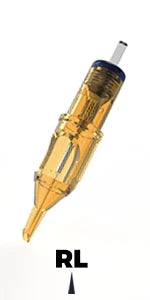 20pcs Yellow Dragonfly Tattoo Cartridge Needle 1 3 5 7 9 11 13 14 15 RL RM RS M1 For Tattoo Machine Pen Needle Accessories