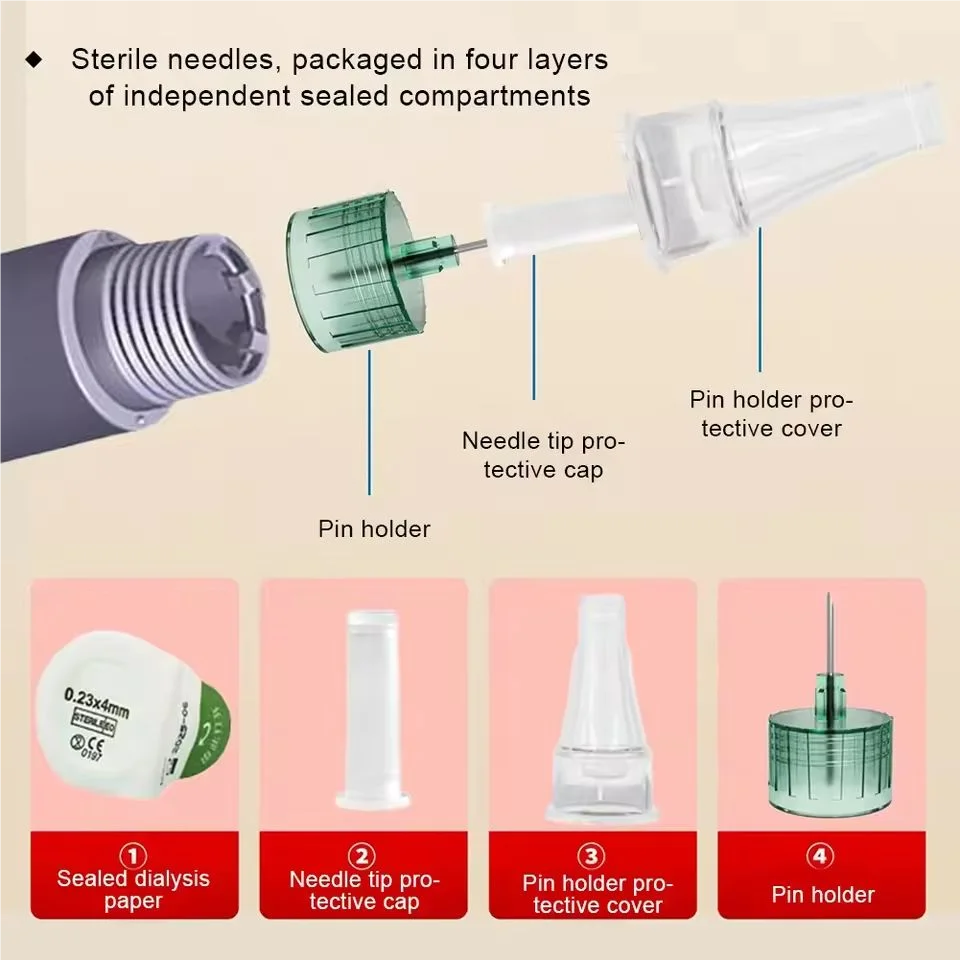 Wholesale Disposable Medical Consumables Sterilization Painless injection pen needle single use 32G 4mm 31G 5mm 31G 6mm 31G 8mm