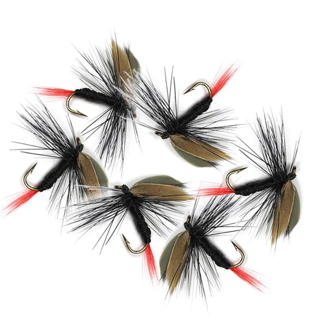 1/3Pcs Fly Fishing Lure Nymph Dry Wet Flies Bionic Bait Fly Trout Fishing Lures