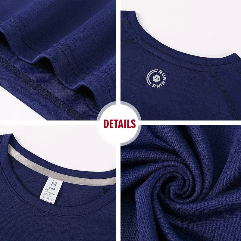 Sport T-shirt med Eget Tryck – Quick Dry, Kortärm, Unisex | S–4XL