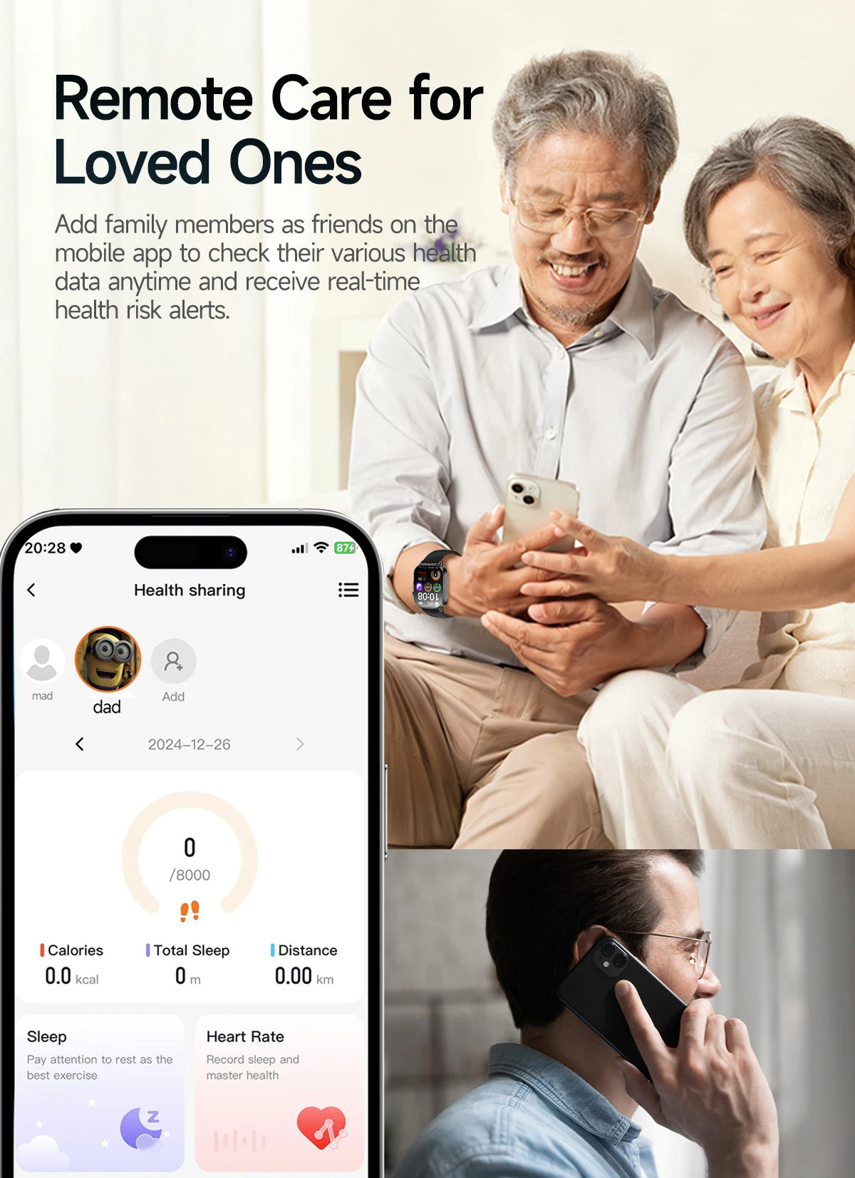 Nursing Grade New ECG+PPG Healthy Diagnose Smart Watch Men Body Analysis Blood Pressure Lipid Uric Acid NFC Health Tracker Watc